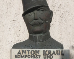 Vaskút-nagyközségi Anton Kraul emléktáblája